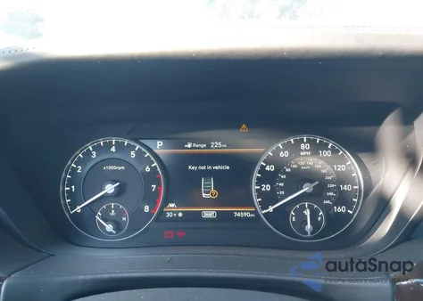 2018 Genesis G90 5.0 Ultimate z USA, uszkodzony, nr VIN KMHG54JH2JU042252